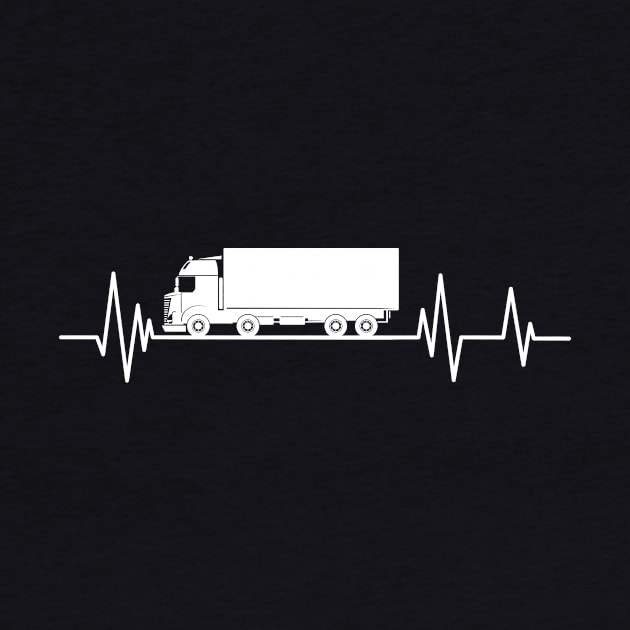 trruck heartbeat Funny Truck Driver , Trucker heartbeat by mezy